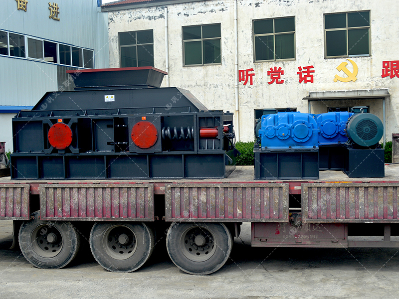 鵝卵石對輥破碎機介紹，為什么選擇金聯機械？